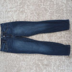 Gap Legging Skimmer Distressed Jeans 2 Blue 26R